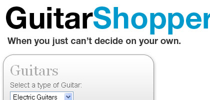 Guitar Shopper