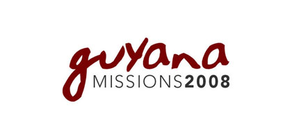 Logo for a missions trip to Guyana, South America